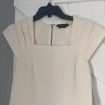 Alice + Olivia  Kiro Pleated Midi Dress Ivory , size 6, $495 Photo 2