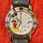 Disney Woman’s Mickey Mouse time works stainless steel quartz mov dive wrist watch! Photo 3