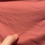 Shade & Shore New Hipster Ribbed Mauve Pink XL Bikini Bottoms Photo 6