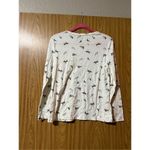 Croft & Barrow The Classic Tee White With Cardinals Woman’s Size Medium 100% Cot Photo 5