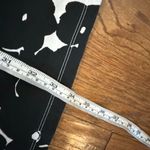 Mahi Gold black and white floral shift dress size small Photo 4