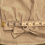 potter's pot szM off theĀ shoulder 3/4āsleeveāw/elasticāstripedāblouseāEUC Photo 11