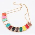 Trendy Jewels  Rainbow Statement Necklace Photo 0
