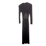 Free People  x Significant Other Sabine Dress Size 4 Black Jersey Mockneck Photo 8