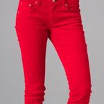 Rag and Bone  Red Skinny Legging Jeans for Intermix Photo 1