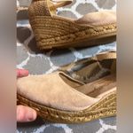 Tan Espadrille Wedge Shoes with Jute Heel Anthropologie brand Gainno md in Spain Size undefined Photo 6