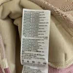 Burton  Pink Aztec Cowl Neck Pullover XS Cozy Organic Cotton Blend Sweater Photo 4