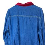 Brooks Vintage Bobbie  Christmas Gingerbread theme jean button down Photo 7