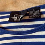 Dockers  Blue and White Striped Tee large Photo 2