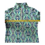 Ibkul Women's Leslie Long Sleeve Mock Neck Golf 1/4 Zip
XS Blue Photo 2