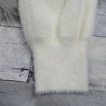 Molly Bracken LA MAISON x Cream Ribbed Cutout Crewneck Sweater Women’s Size XL Photo 9