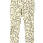 J. Crew Size 28 Jeans 10" High Rise Toothpick Animal Print Safari Leopard NEW Photo 1