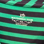 Southern Tide Camille Striped Green Performance Dress XL Photo 5