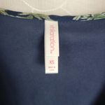 Xhilaration Xhiliration Womens Dress Size XS Blue Floral Pattern Long Flare Sleeve V-Neck Photo 77