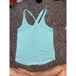 Under Armour  Project Rock "Rent's Due" tank top light blue aqua XS women’s nwot Photo 3
