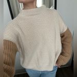 Forever 21 Mock-neck Color block Sweater Photo 5