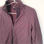 Lululemon  Size 6 Black Quilted Calm Jacket Long Sleeve Zip Up Relaxed Photo 2