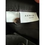 Akris Punto Stretch Chiaro Wool Straight Leg Pants Black Size 10 Photo 3