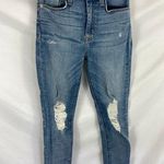 Hudson Jeans Barbara High Waist Ankle Super Skinny Distressed Jean 25 Photo 0