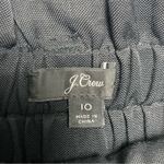 J.Crew  Wide Leg High Rise Belted Black Trousers Paper Bag Waist Women’s Size 10 Photo 6