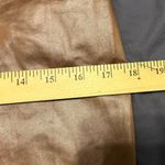 Baddie brown metallic pencil skirt size xl Photo 2