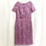 JJ's House lace dress in wisteria special occasion mother of the bride sz 10 NWT Photo 6