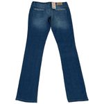 Levi's NEW  711 Skinny Rhinestone Bottom Pocket Detail‎ Jeans Size Juniors 16 Photo 2