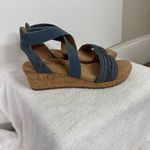 Easy Spirit Denim Blue Lorena Woven Sandals Photo 6
