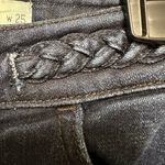 Abercrombie & Fitch  dark wash high rise skinny jeans Photo 3