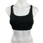 Lululemon  Black Scoop Neck Criss Cross Strappy Yoga Athletic Sports Bra Size S Photo 0