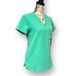 FIGS  Technical Collection Green Stretch Scrub Top Medical Uniform Work Size XXS Photo 3