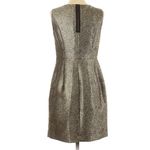 Fossil  Gold Black Metallic‎ Cocktail Audrey Dress Size 4 Photo 2