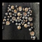 Karin Stevens Black/ grays sleeve dress. Size M Photo 6