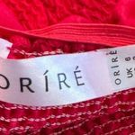 ORIRE Nama Smocked Ruffle Strapless Maxi Dress Size US/2 Pink Photo 3