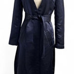 Bebe  navy blue wrap up duster size 10 Photo 0