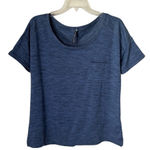Kuhl  Small Lin Shurt Blue Black Shirt Short Sleeve‎ Photo 0