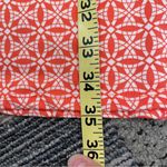 Lola by AFG Peach Geometric Athletic Racerback Dress Tennis Golf Sz Medium Orange Photo 12