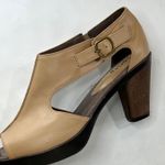 Senita Athletics Sanita Begonia Peep Toe Leather Heeled Sandals Photo 7