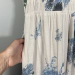 Roolee ‎ Floral Maxi Cottagecore Dress Size XS Fairy Flowy Spring Wedding Blue Photo 4