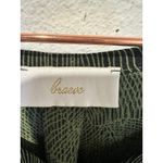 BRAEVE Dark Green Abstract Design Sleevelss Flowy Tank Top size Small Photo 3