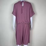 Zenana Outfitters ‎ Super Soft Shorts Mauve Romper Photo 4