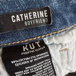 Kut From The Kloth  Catherine Boyfriend Jean Floral Embroidered Detail Size 6 Photo 9