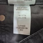 AGOLDE Moto Black Skinny Jean Nico High Rise Slim Faded Distressing 30 Photo 2