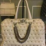 Versace  Leather satchel color cream soft Leather Photo 0