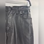 Abercrombie & Fitch Abercomie & Fitch Vegan Leather Curve Love Skinny High Rise Photo 3