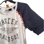 Harley Davidson Crew Neck Cross Tie Design Shirt Large Photo 1