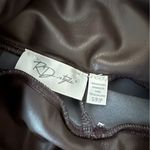 RD Style
Vegan Leather Front Slit Flare Pants Photo 5