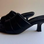 Vince black kitten heel Ceil Mule size 37/ US 7 Photo 2