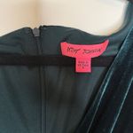 Betsey Johnson Betsy Johnson Velvet Surplice Wrap Dress - Size 8 Photo 5