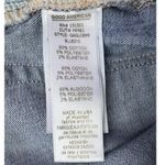 Good American  Womens High Rise Destressed Skinny Jeans Light Wash Size 4 Photo 6